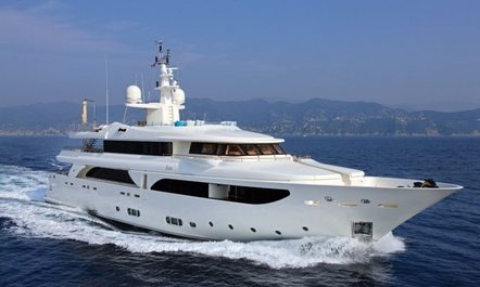 Monaco Grand Prix charter special: last-minute availability for  43m motor yacht HANA