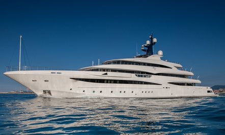 74m M/Y Cloud 9 Delivered From CRN