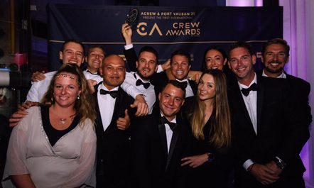 Charter yachts steal the show at International Crew Awards 