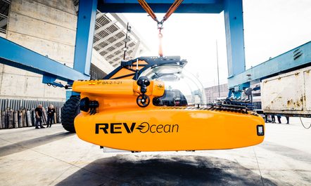 Team at REV Ocean unveil world’s deepest diving submarine AURELIA