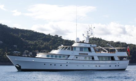Superyacht 'C-SIDE' has prime-time availability