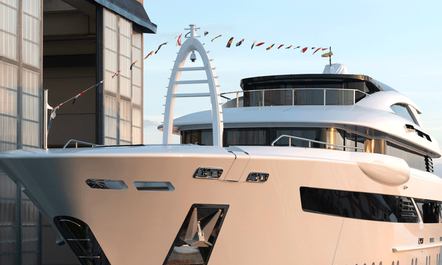 52m superyacht FLORENTIA launched by Rossinavi 