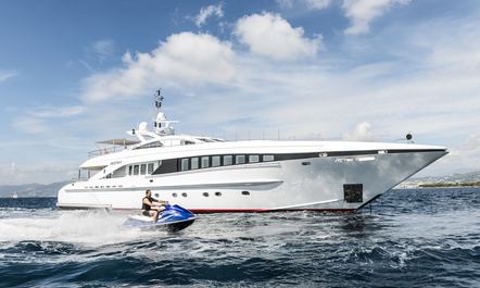 A First Look At The Refit Of Charter Yacht DESTINY