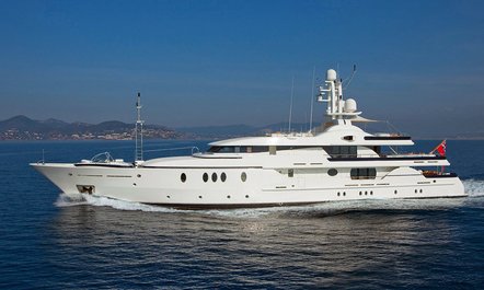 Amels 52m superyact 'Deja Too' offers 25% discount in the West Med