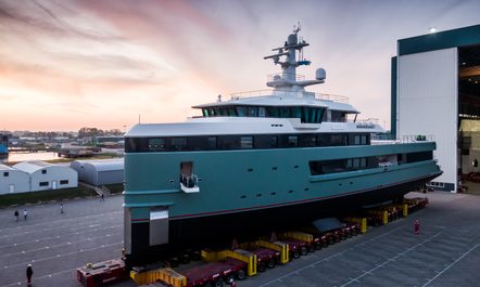 Damen’s first 62m SeaXplorer expedition yacht launched