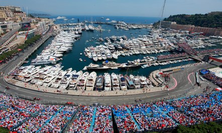 Charter Yachts Arrive for the Monaco Grand Prix