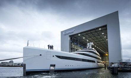 Feadship 88m superyacht ‘Project 816’ breaks cover