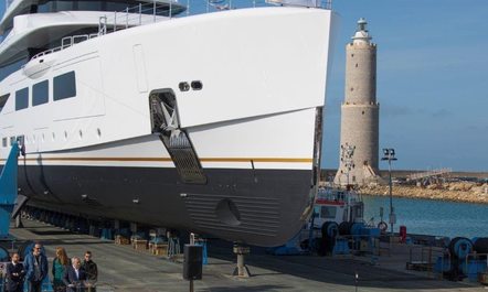 Benetti launches superyacht ALKHOR, aka FB273