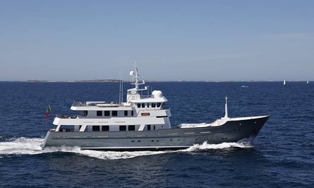 Last minute offer to charter superyacht 'Axantha II'