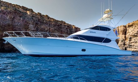 Enjoy the first sportsfisher superyacht for charter in Greece this summer