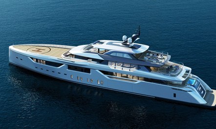 New generation 77m superyacht O'REA revealed by Golden Yachts