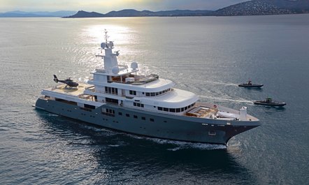Superyacht PLANET NINE now available for low season charters in the Med