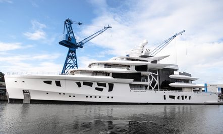 Nobiskrug launches 80m superyacht ARTEFACT