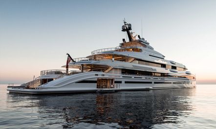 Brand new for charter: 107m mega yacht Lana joins fleet
