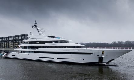 In pictures: Lurssen launches 87m superyacht 'Project Hawaii'