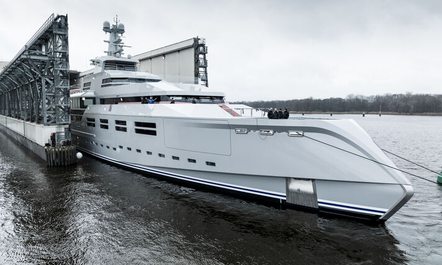 Watch: Official launch video of Lürssen yacht NORN
