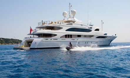 Superyacht MEAMINA has August Charter Gap
