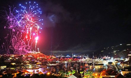 2023 New Year's Eve Extravaganza: Over 100 Superyachts Gather in St Barts