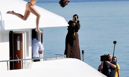 Kardashians Greece Yachting Vacation