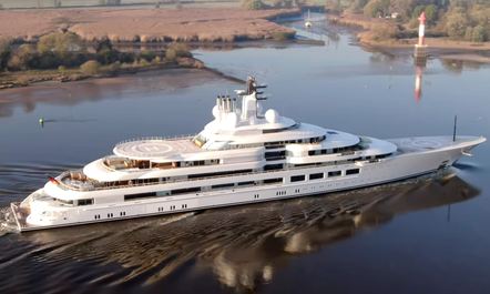 Exclusive: 140m Lurssen superyacht 'Project Lightning' delivered and named SCHEHERAZADE