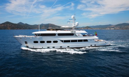 Last chance to charter 44m expedition yacht BARON TRENCK  this summer