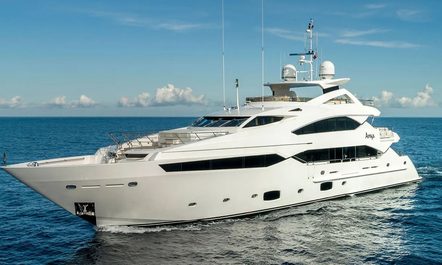 40m Sunseeker yacht ANYA now available for charter