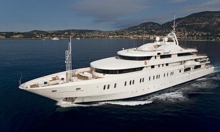 M/Y 'Queen Miri' Undergoing Refit 