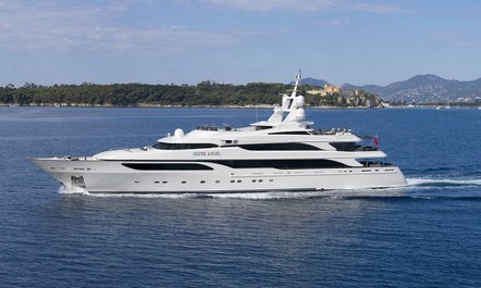 65m yacht SILVER ANGEL available for luxury Maldives charters
