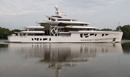 80m superyacht ARTEFACT delivered by Nobiskrug
