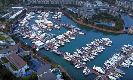 Brand New Footage From The Singapore Yacht Show 2017