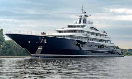 Ex-charterer takes delivery of 111m Lurssen superyacht TIS