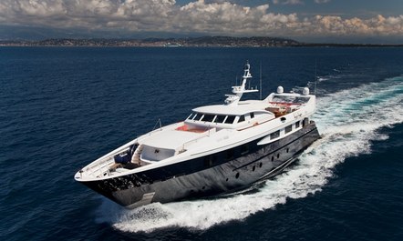 New Look Superyacht Sophie Blue For Charter