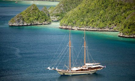 S/Y LAMIMA Available in the Raja Ampat Islands