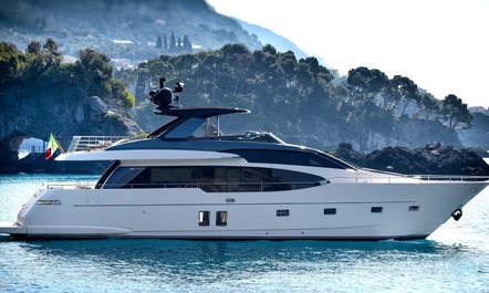 Brand new superyacht LUCKY joins the charter fleet in the Mediterranean