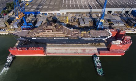 World's largest yacht REV due to launch today