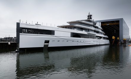 Secretive 103m Feadship Project 1011 launched