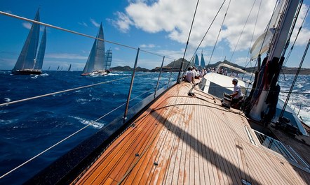 Charter Yachts Prepare for St Barths Bucket 2017
