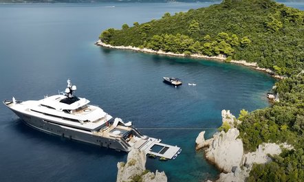 Charter yacht LOON raises the bar on Mediterranean yacht charters with new Anvera chaseboat