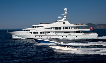 Last chance for Mediterranean charter aboard 63m LUCKY LADY