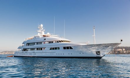 Iconic superyacht FLAG offers last availability for Mediterranean yacht charters 