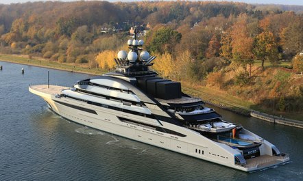 142m Lurssen superyacht NORD, formerly 'Project Opus', delivered