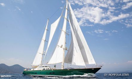 Sailing yacht NORFOLK STAR refitted and fresh for charter in the Mediterranean