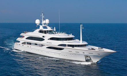 Last chance for a Mediterranean luxury charter onboard M/Y MEAMINA 