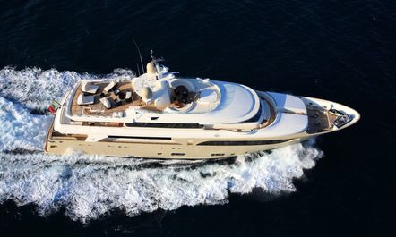 Superyacht BEHIKE creates a splash onto the luxury charter fleet