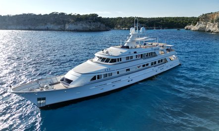 Feadship yacht charter GENESIA offers availability for indulgent Greece yacht charters