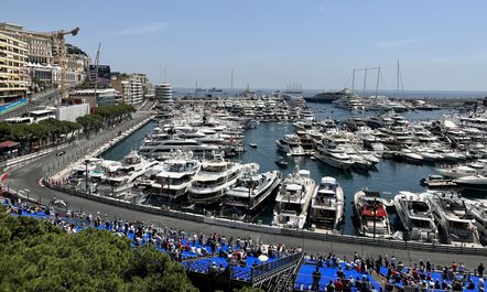 Live action from the final race of the Monaco Grand Prix 2022
