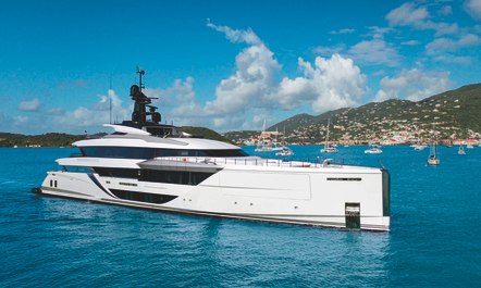 Delivery of 60m superyacht COMFORTABLY NUMB