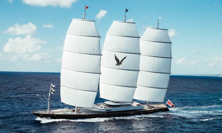 Experience a Maldives charter onboard iconic sailing yacht MALTESE FALCON