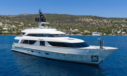 Superyacht BLUE DIAMOND Joins the Greece Yacht Charter Fleet for Summer 2026
