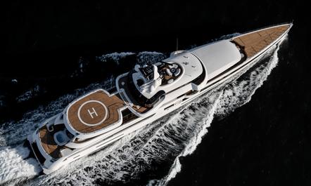 Feadship superyacht 'LADY S' delivered & ready for Med charters